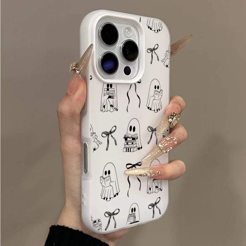 Cute Halloween Book Ghost Bow  - Apple Iphone 15 recension och pris