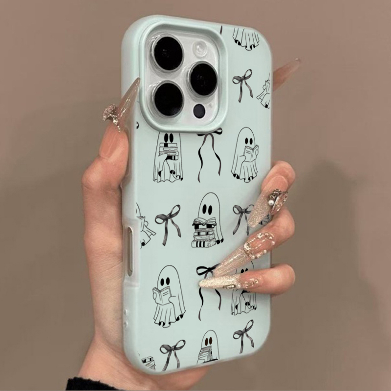 Cute Halloween Book Ghost Bow  - Apple Iphone 15 recension och pris