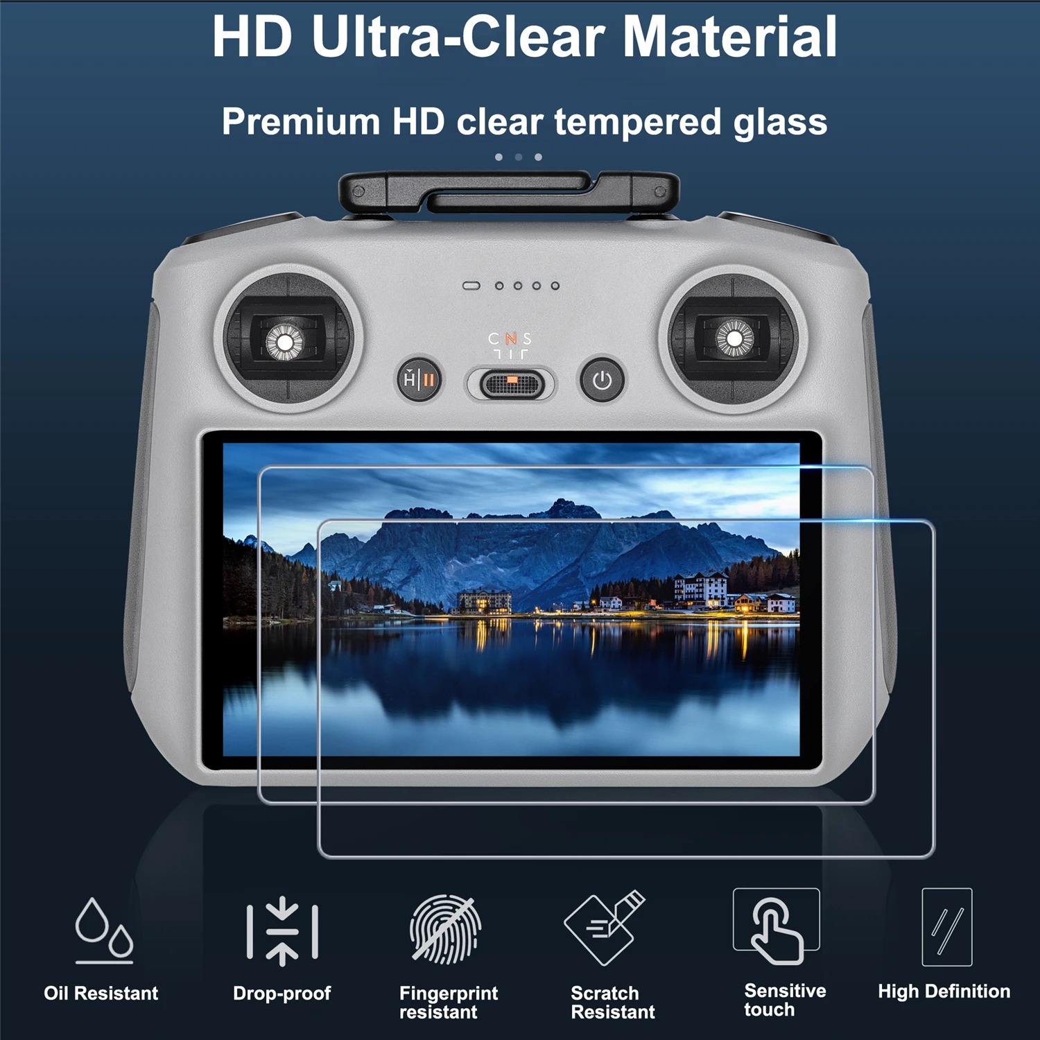 For DJI Flip/Air3/3S/Mini3/4pr - Glass Protector Auto recension och pris